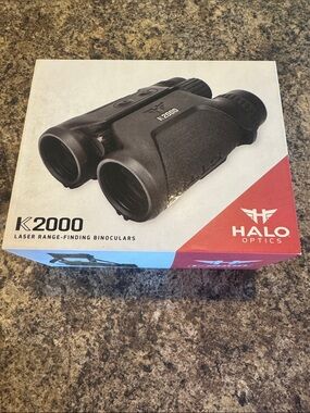 Halo K2000 Black Laser Range-Finding Binoculars ***BRAND NEW****